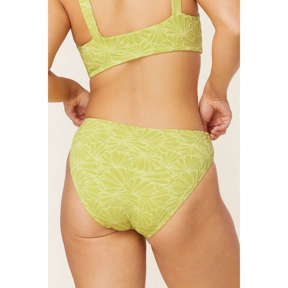 Andie Swim The Molokai Top & The Bikini Bottom Size XL Textured Floral Daiquiri - Picture 15 of 16